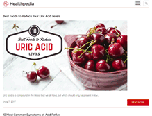 Tablet Screenshot of healthpedia.info